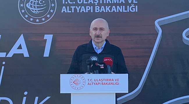 Bakan Karaismailoğlu, e-scooter yarışının startını verdi